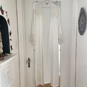 Vintage bridal robe